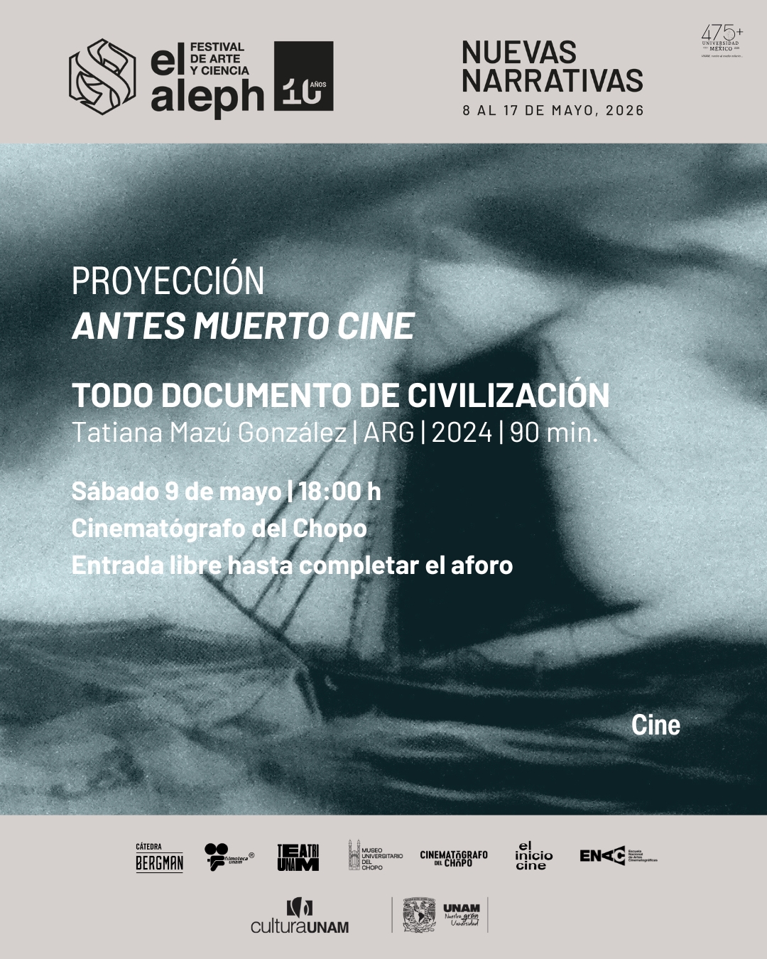 El Aleph · Antes Muertx Cine